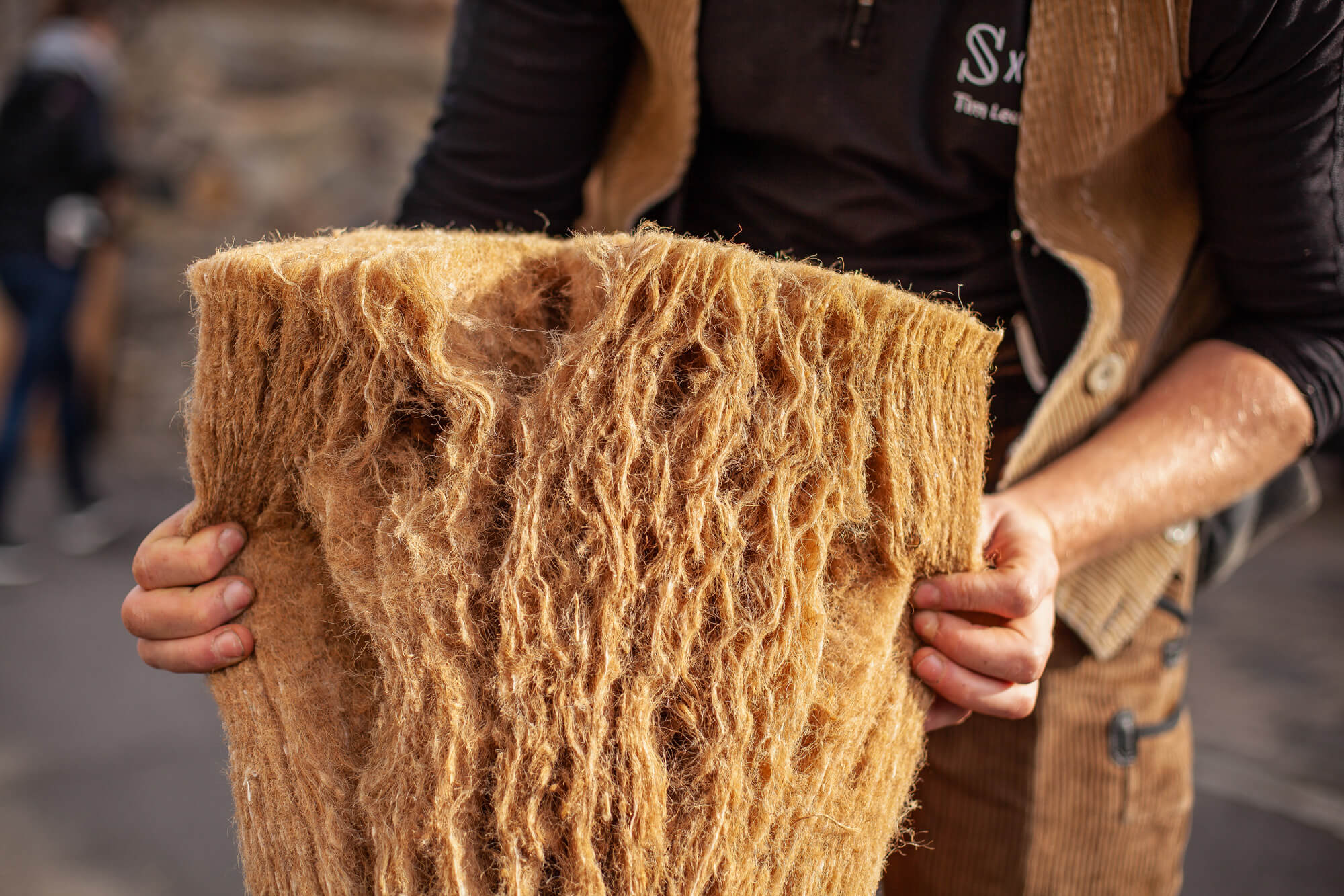 Dämmmaterial für ein Dach